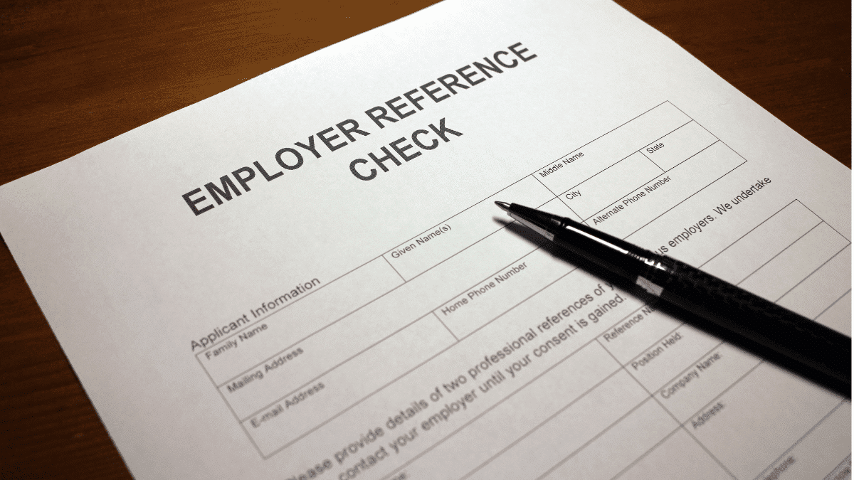 Cómo hacer verificaciones de referencias