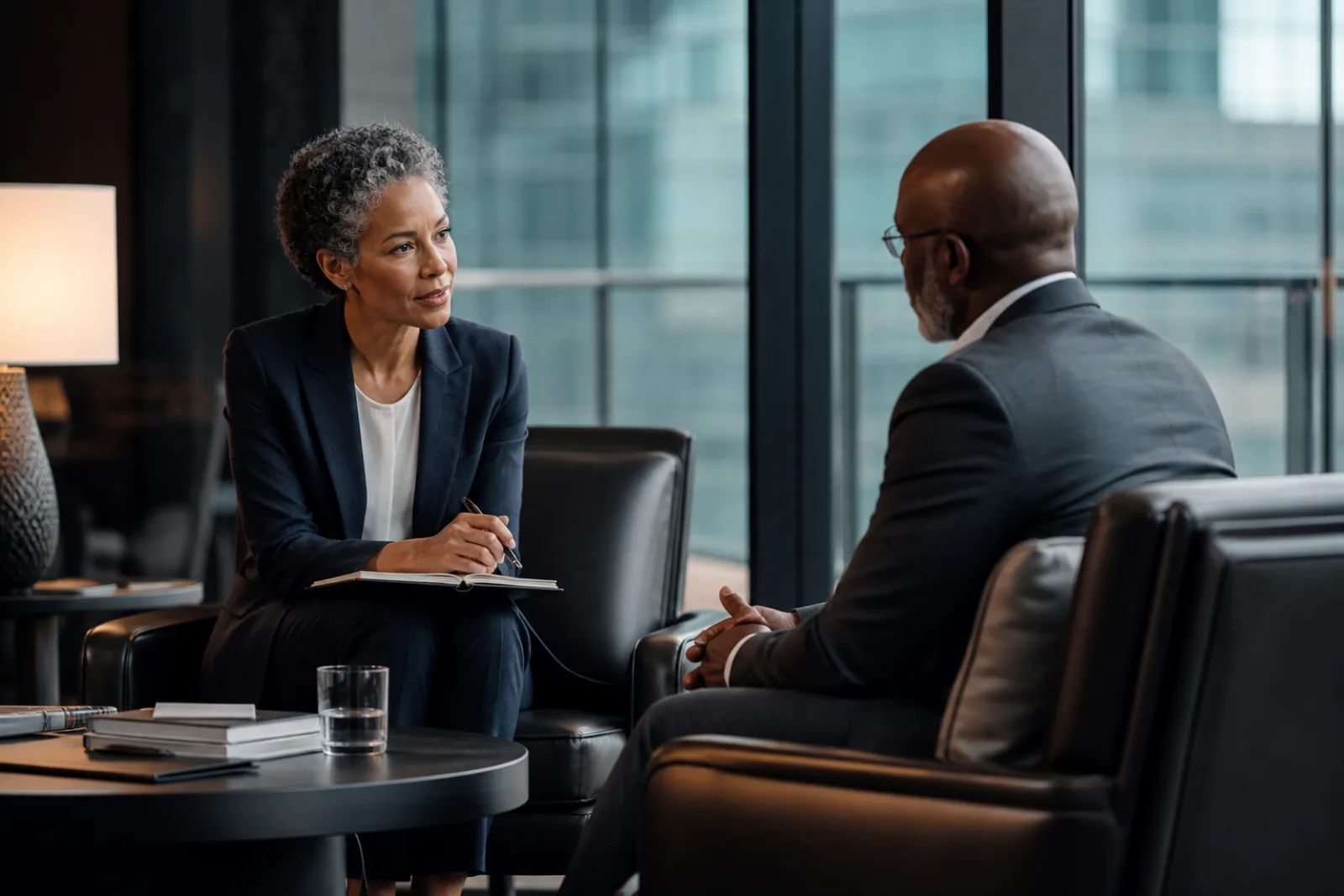 Confidential executive search conversation with a passive candidate