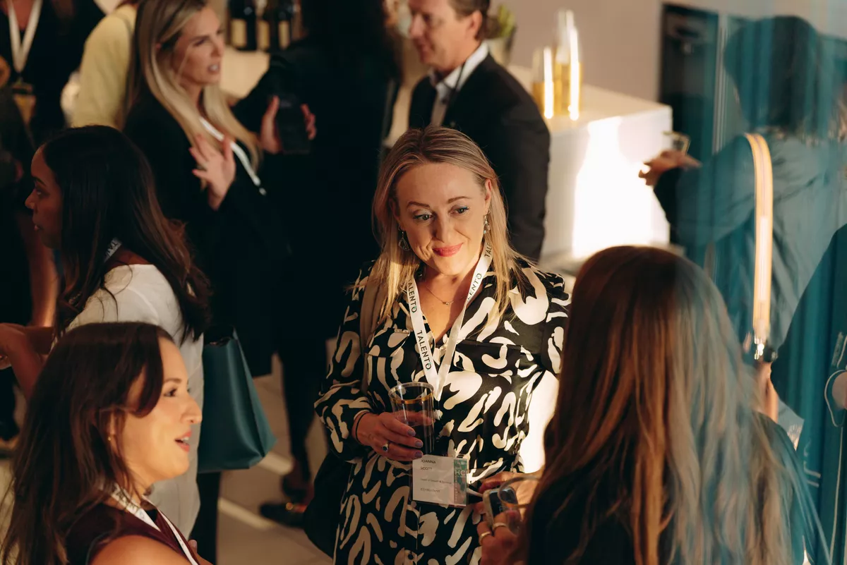 Human Capital Forum attendee networking