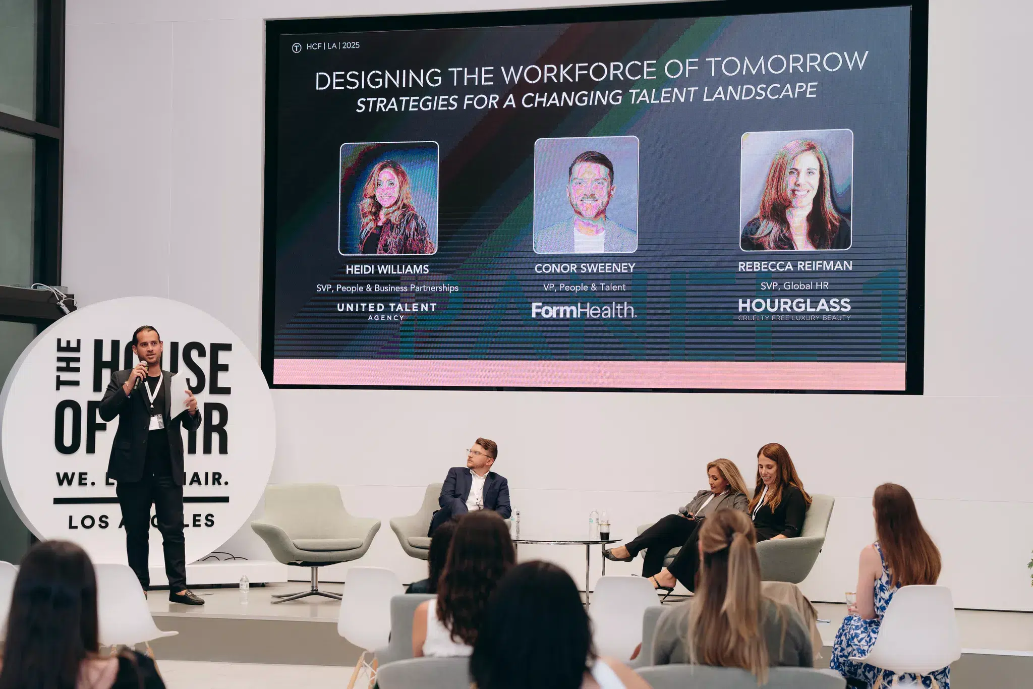 Human Capital Forum panel discussion in Los Angeles