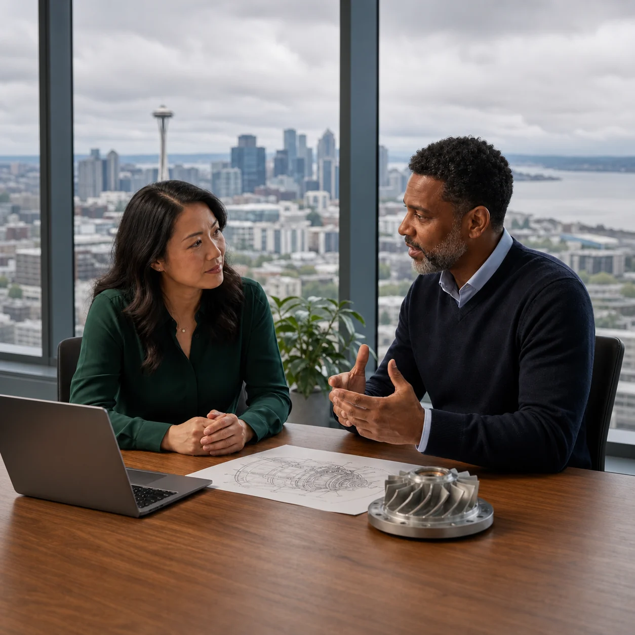 Seattle technology and aerospace professionals planning a specialized talent search