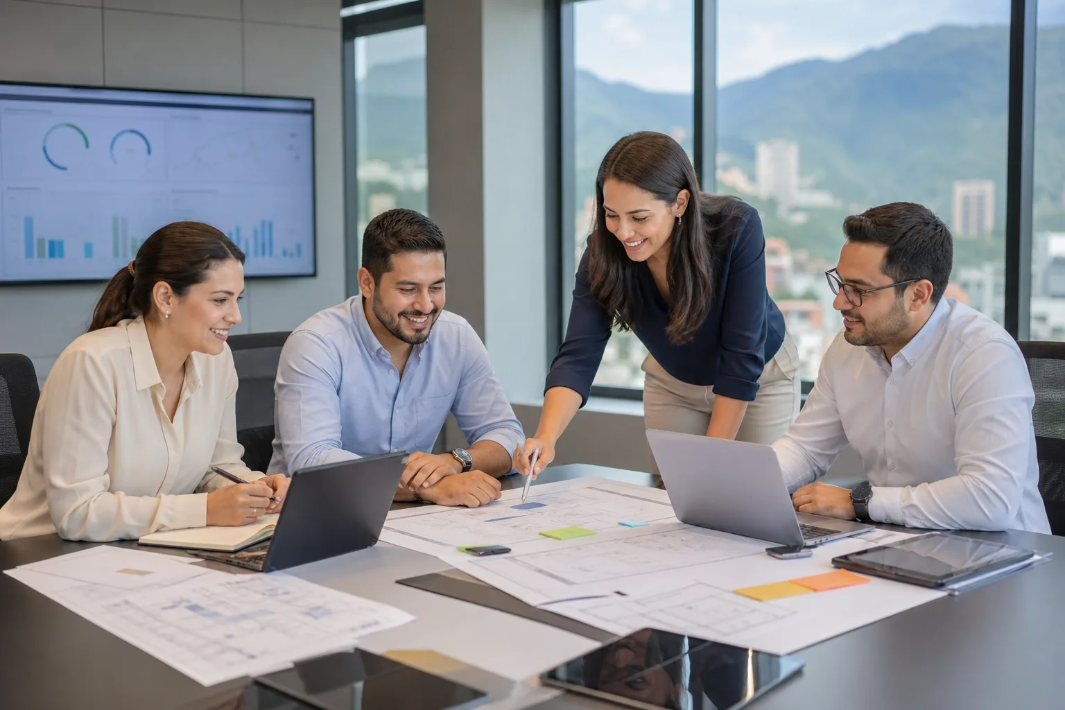 Caracas contract staffing project team