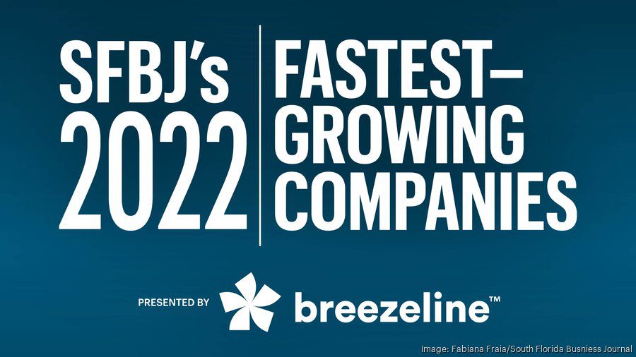 SFBJ fastest growing companies 2022